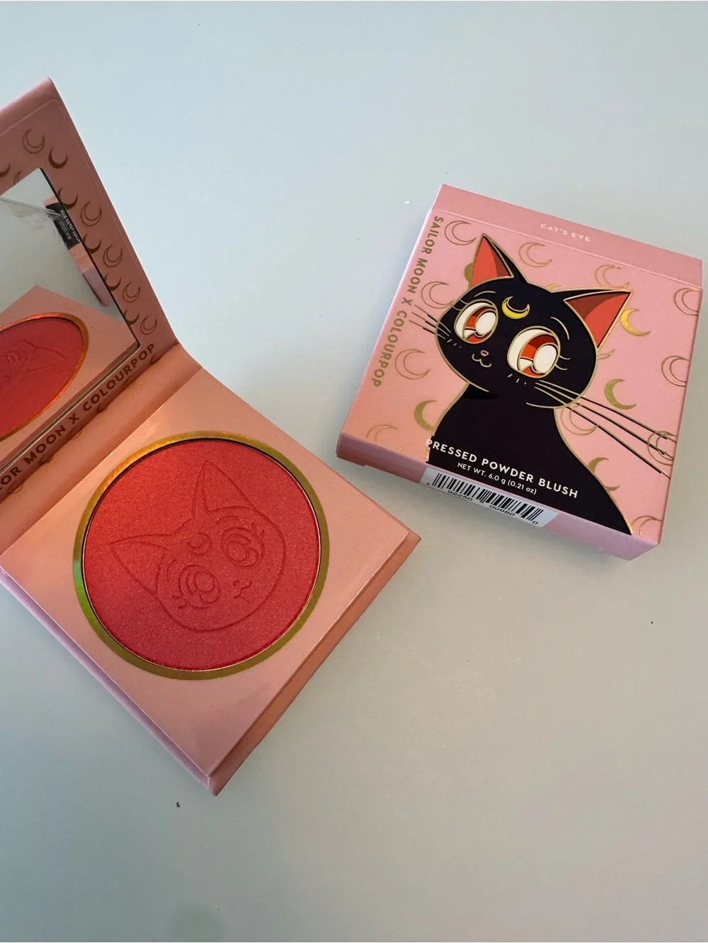 ColourPop Cat's Eye Pressed Powder Blush - Coral Pink